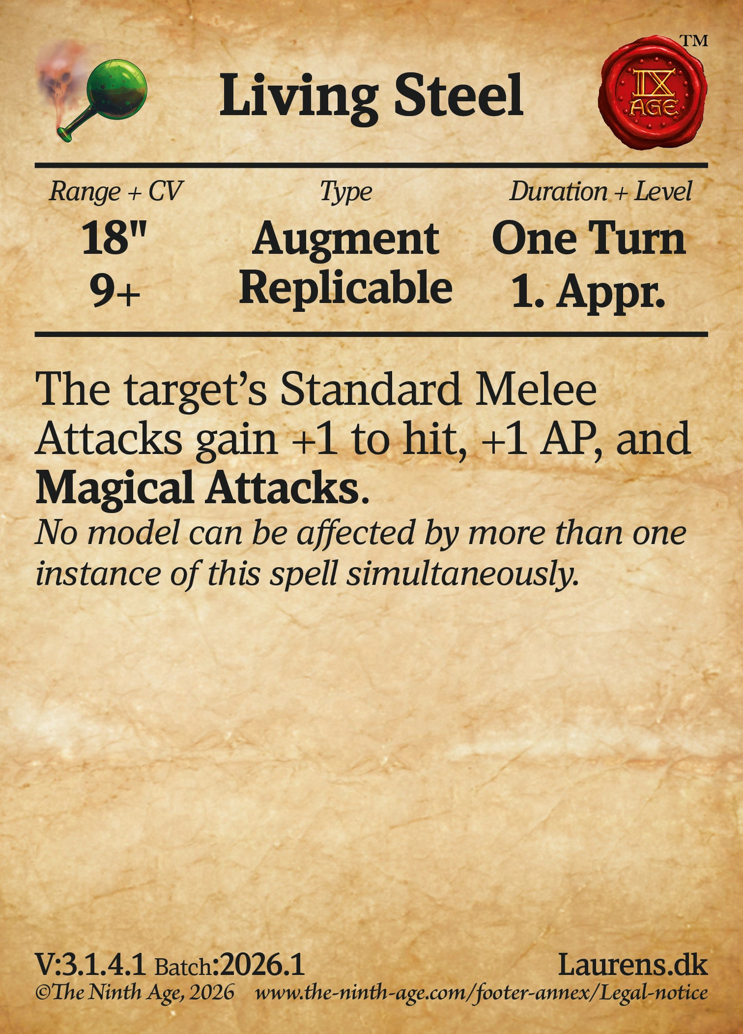 150 Cards for 9th-Age