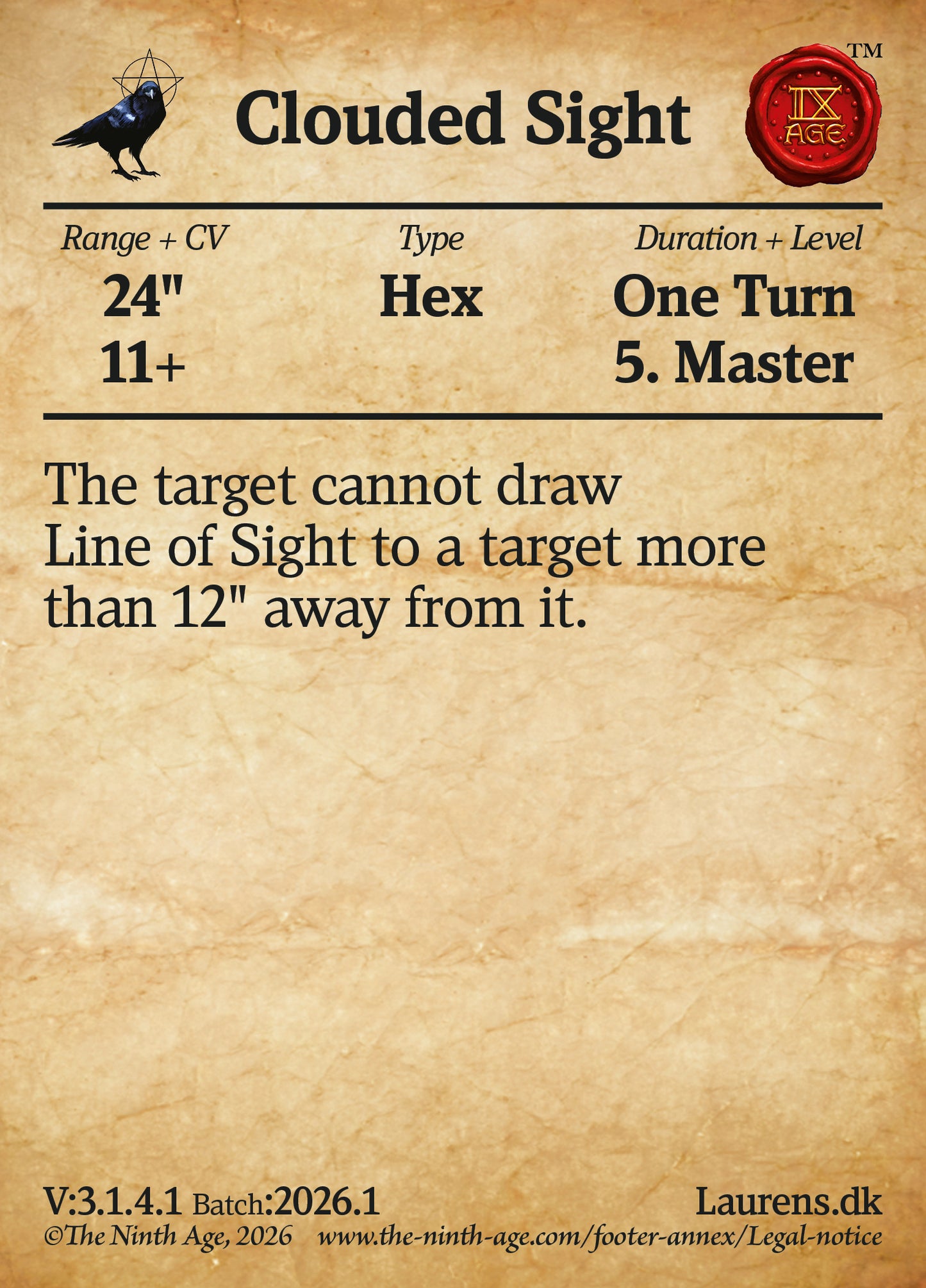 150 Cards for 9th-Age