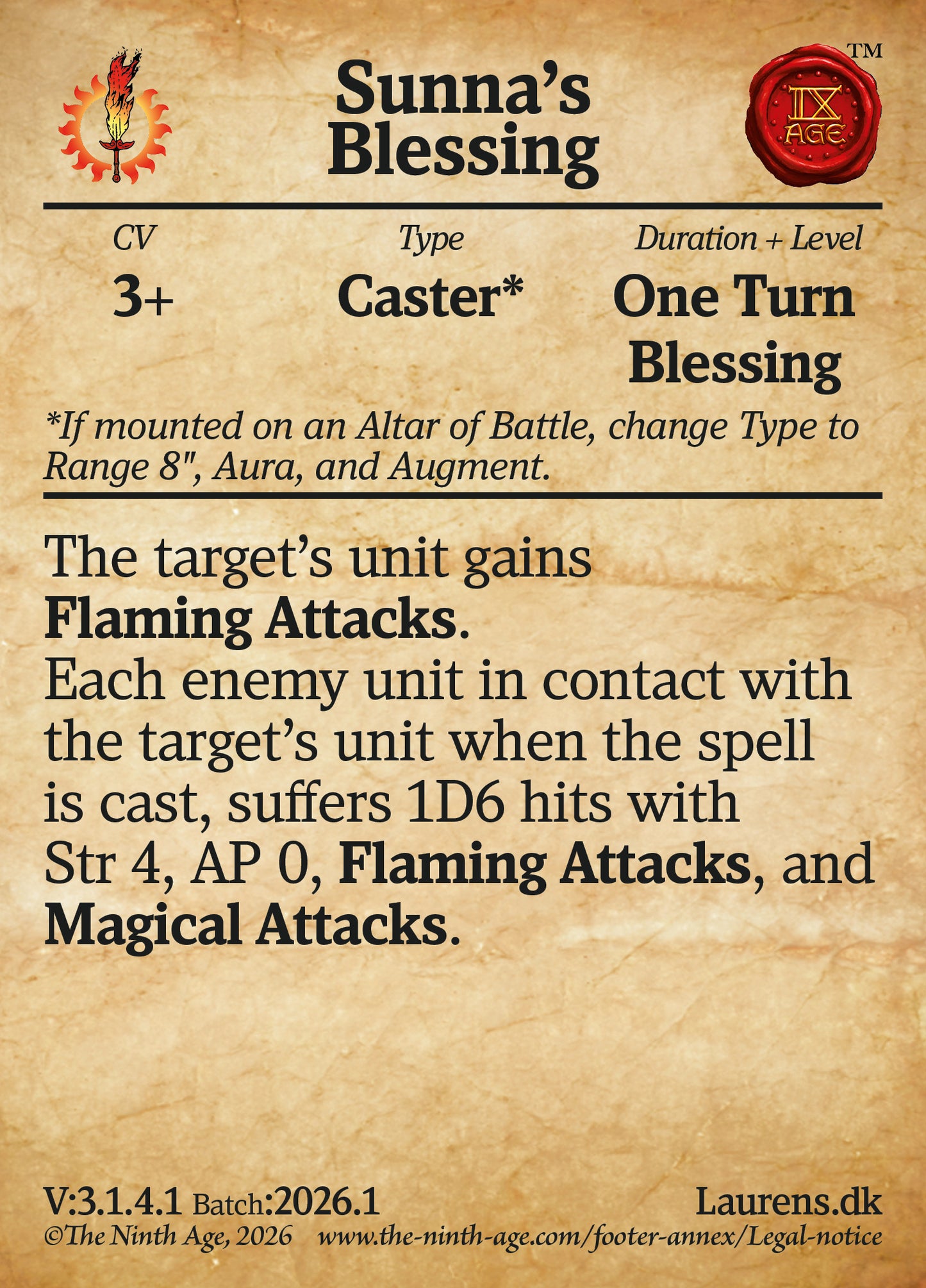 150 Cards for 9th-Age