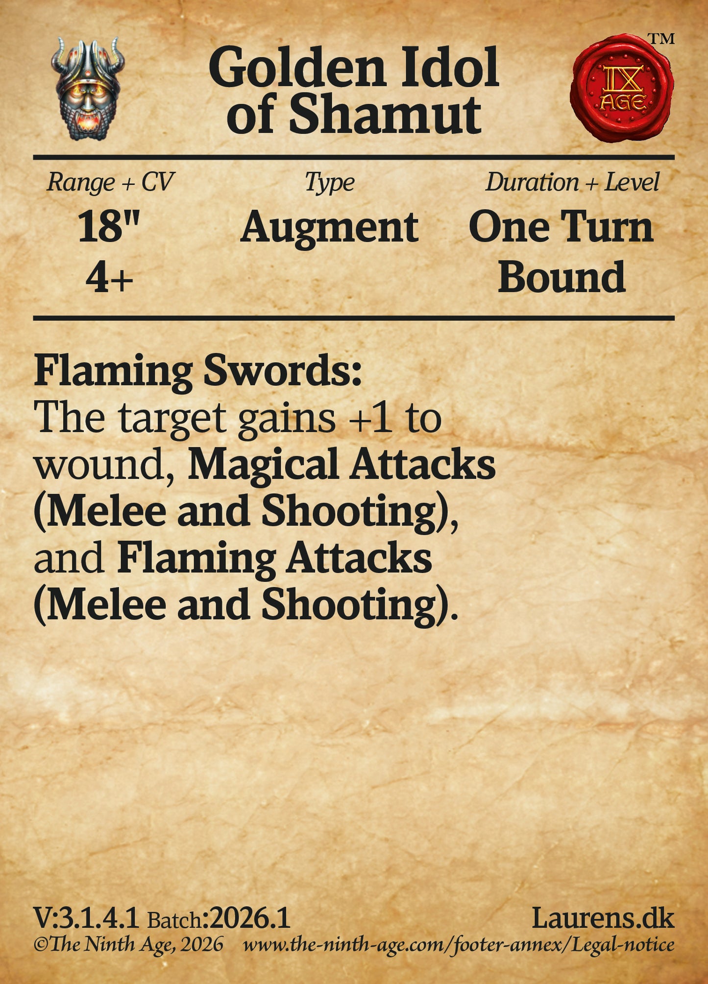 150 Cards for 9th-Age