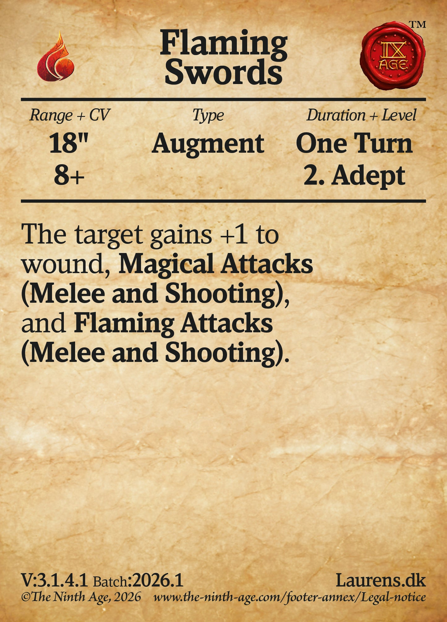 150 Cards for 9th-Age