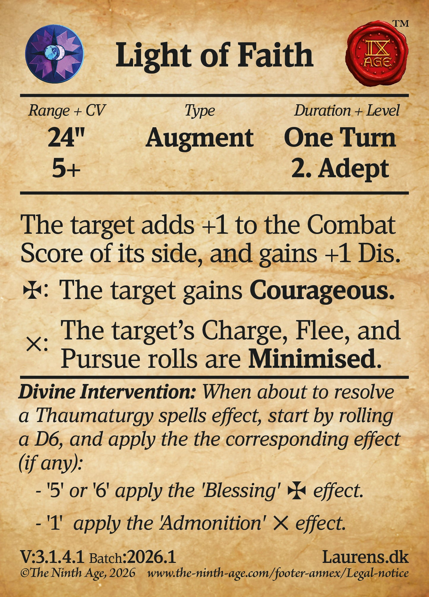 150 Cards for 9th-Age